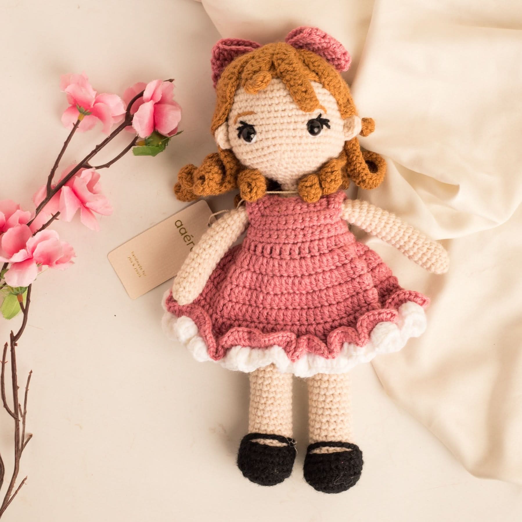 Princess Doll - Handmade Crochet Toy