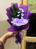 Handmade Velvet Single Bouquet