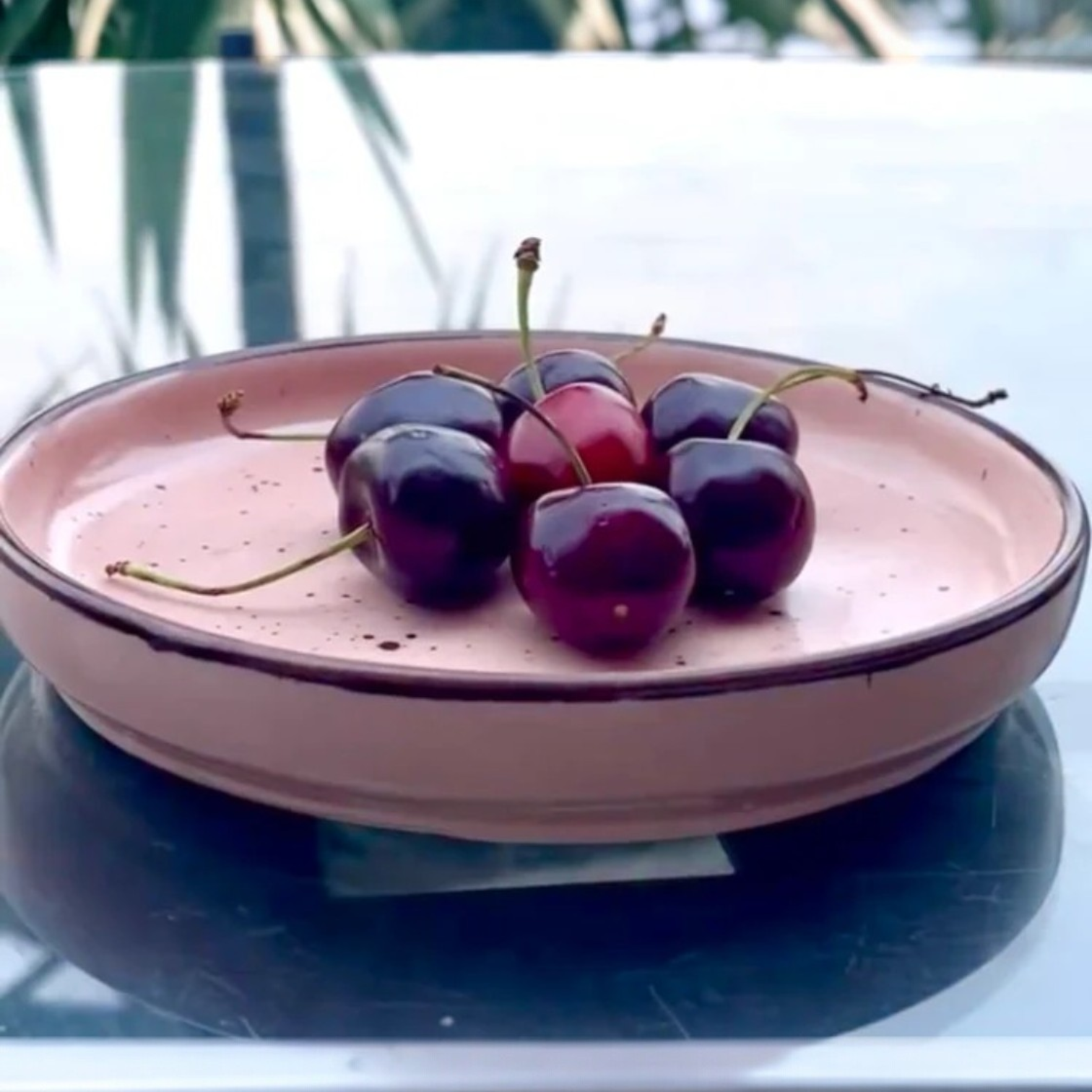 Pink Hampton Plate